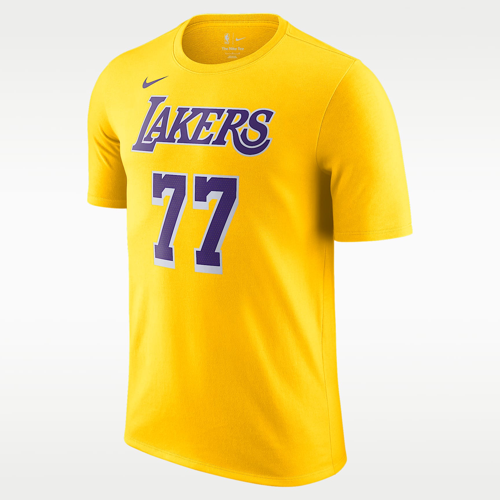 NIKE NBA LAKERS バスケットボールシャツSize XXL Luka Dončić Los Angeles Lakers Icon Edition Men's Nike NBA T-Shirt
